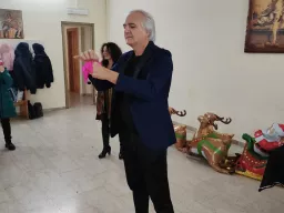 Pranzo solidale con i bambini dei campi rom natale 2023