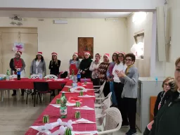 Pranzo solidale con i bambini dei campi rom natale 2023