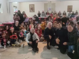 Pranzo solidale con i bambini dei campi rom natale 2023