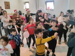 Pranzo solidale con i bambini dei campi rom natale 2023