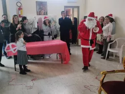 Pranzo solidale con i bambini dei campi rom natale 2023